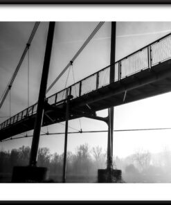 Plakát na cyklistický most