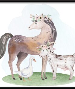 Plakát zvířecí věnce