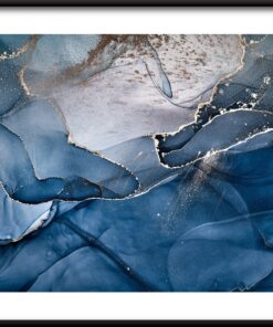 Plakát mramorové nebe