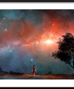 Dívka pod hvězdami plakát