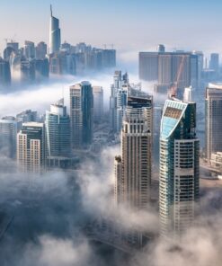 Fototapeta Dubaj střechy