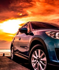 Fototapeta Modré SUV