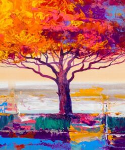 Fototapeta Barevný strom