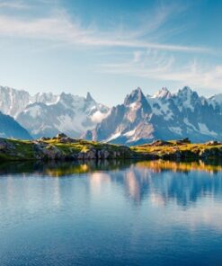 Fototapeta Bílé jezero