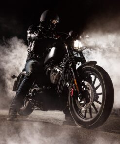 Fototapeta Dark Motorbike