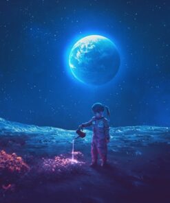 Fototapeta Moon Girl