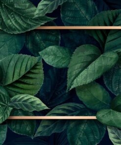 Fototapeta Rám s listy