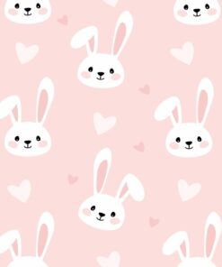 Fototapeta Bílí zajíčci