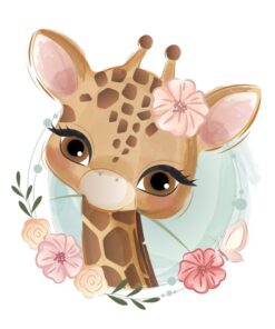 Fototapeta Malá žirafa