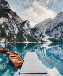 Fototapeta Lodě Na Jezeře