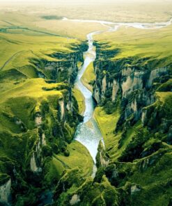 Fototapeta Zelené fjordy