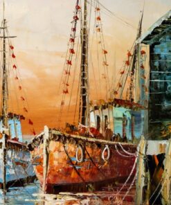 Fototapeta Barevný přístav