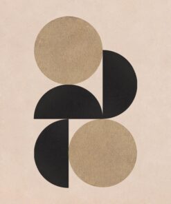 Fototapeta Kruhy a půlkruhy