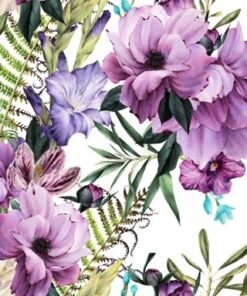 Fototapeta květinový akvarel