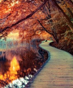 Fototapeta Podzimní most 2