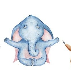 Fototapeta Zvířecí jóga