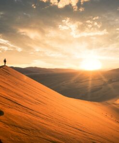 Fototapeta Muž V Poušti