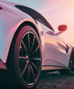 Fototapeta bílá karoserie