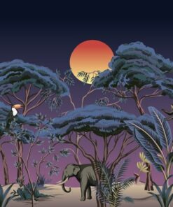 Fototapeta Night Tropics