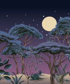 Fototapeta Noc v tropech