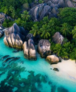 Fototapeta Modré pobřeží