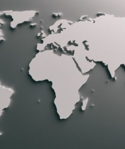 Fototapeta Mapa země