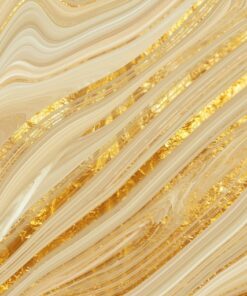 Samolepka na zeď Golden Streaks