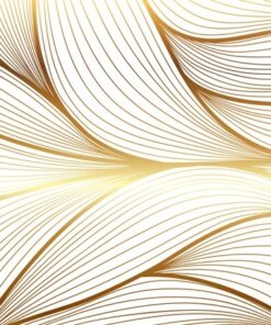 Samolepka na stěnu Zlaté listy 8