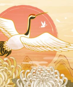 Fototapeta Japonští ptáci