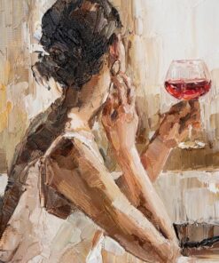 Fototapeta Žena s vínem