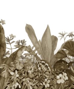 Samolepka na stěnu Dark Leaves 3