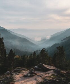 Fototapeta Vysoko v horách