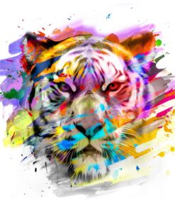 Fototapeta Barevný tygr