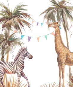 Fototapeta Narozeniny žirafy