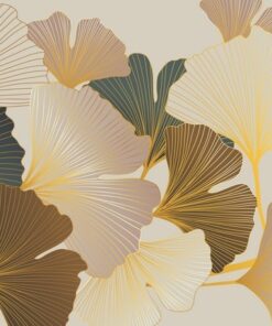 Fototapeta Zlaté japonské Ginkgo