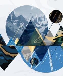 Fototapeta Kruhy a trojúhelníky