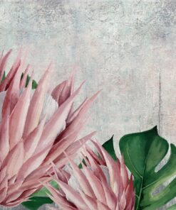 Nálepka na stěnu Tropické listy 18