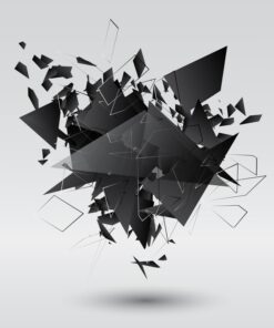 Fototapeta Černá exploze