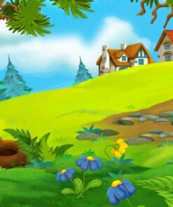 Fototapeta Green Hill