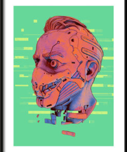 Plakát Kyborg v masce