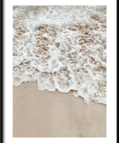 Plakát z mořské pěny
