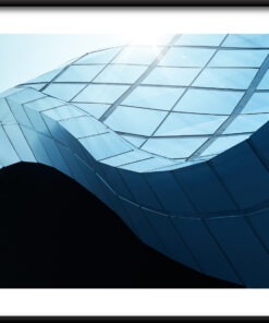 Vlnitý plakát na zeď