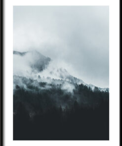 Vrchol V Mlze Plakát