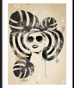 Úsměv v brýlích plakát