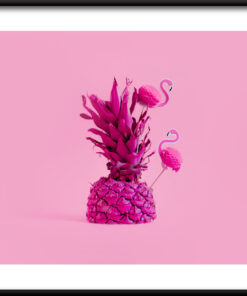 Plakát Ananas v růžové