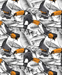 Fototapeta Black Tucans 2