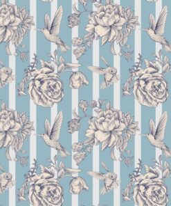 Fototapeta Květina Na Pruhy