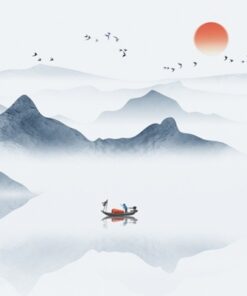 Fototapeta Bílá krajina