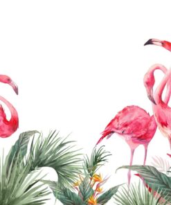 Fototapeta Flamingo tanec