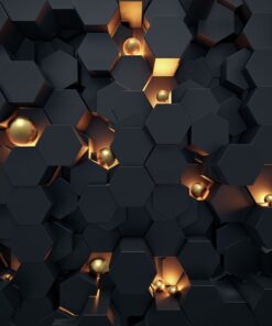 Fototapeta Zlaté body